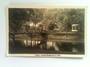 Real Photograph by A B Hurst & Son of Bridge in Gardens. - 48420 - Postcard
