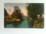 Coloured postcard of Armagh Street Bridge Christchurch. - 48441 - Postcard