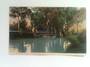Coloured postcard of River Avon Gloucester Street Bridge Christchurch. - 48448 - Postcard
