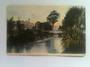 Coloured postcard of River Avon Hereford Street Bridge Christchurch. - 48449 - Postcard