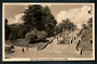 Real Photograph by A B Hurst & Son of The Church Steps and Cathedral Nelson. - 48615 - Postcard