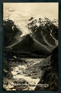 Real Photo by Radcliffe of Hooker River and Stocking Glacier Southern Alps. - 48852 - Postcard