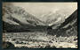 Real Photograph by Radcliffe of Mt Cook and the Hooker River. - 48866 - Postcard