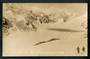 Real Photograph by Radcliffe of above Malte Brun Hut Tasman Glacier. - 48869 - Postcard