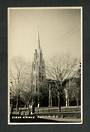 Real Photograph by Seaward of the First Church Dunedin. - 49205 - Postcard