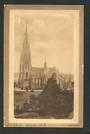Sepia Postcard of Church Dunedin. - 49256 - Postcard