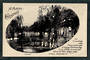 Real Photograph of The Gardens Invercargill. A Happy Christmas. - 49358 - Postcard