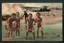 Coloured postcard of Children Haka. - 49557 - Postcard