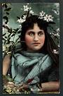 Coloured postcard of Maori Belle. - 49579 - Postcard