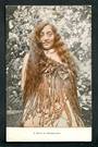 Coloured postcard of a maid of Maoriland. - 49584 - Postcard