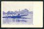 Postcard of Maori Canoe Hurdle Racing on the Waikato. - 49625 - Postcard