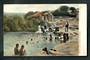 Coloured postcard. Maori Children Bathing. - 49629 - Postcard