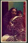 Coloured postcard of Maori Mother and Child. - 49649 - Postcard