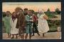 Real Photograph by Hurst of Maori Poi Dancers Rotorua. - 49682 - Postcard