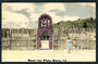 Tinted Postcard by N S Seaward of the Reserve gate Whakarewarewa. - 49697 - Postcard