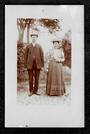 Real Photograph of middle aged couple. - 49721 - Postcard