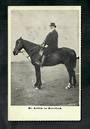 Early Undivided Postcard of Mr Seddon on horseback. - 49776 - Postcard