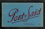 Souvenir of Port Said. 12 Coloured postcards. - 49995 - Postcard