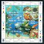 MALTA 1999 Marine Life of the Merditerranean. Sheetlet of 16. - 50020 - VFU