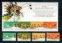 HONG KONG 1985 10th International Dragon Boat Festival. Set of 4 and miniature sheet. - 50032 - UHM