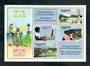 VANUATU 1983 World Communications Year. Miniature sheet. - 50055 - UHM