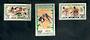 CENTRAL AFRICAN REPUBLIC 1962 Abidjan Games. Set of 3. - 50058 - LHM