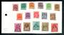 HUNGARY 1939 Definitives. Set of 16. Simplified. - 50152 - VFU
