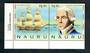 NAURU 1998 Bicentenary of the First Contact with the Outside World. Joined Pair. - 50182 - UHM
