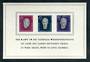 EAST GERMANY 1957 National Memorial Fund. Miniature sheet. - 50185 - LHM