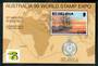 ST HELENA 1999 Australia '99 International Stamp Exhibition. Miniature sheet. HMS Endeavour 1771. Capt James Cook. - 50195 - VFU