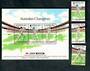 AUSTRALIA 1984 Leigh-Mardon Cinderella for Auspex'84 featuring Cricket. Set of 3 and miniature sheet. - 50215 - UHM