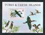TURKS & CAICOS ISLANDS 1980 Birds. Miniature sheet. - 50219 - Mint
