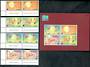 THAILAND 1999 Bangkok 2000 International Stamp Exhibition. Youth theme. Set of 4 and miniature sheet. - 50228 - UHM