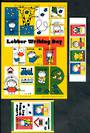 JAPAN 1999 Letter Writing. Strip of 4 sheetlet and miniature sheet. - 50271 - UHM