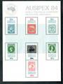 AUSTRALIA 1984 Ausipex '84 International Stamp Exhibition. Miniature sheet. - 50314 - UHM