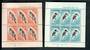 NEW ZEALAND 1960 Health miniature sheets featuring Birds. Slight faults. Scott B59a-B60a $US 24.00. - 50328 - UHM