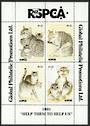NEW ZEALAND 1990-1991 RSPCA. Set of 5 miniature sheets. - 50363 - UHM