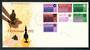 AUSTRALIA 1971 Christmas first day cover with the block of 7. - 50378 - FDC