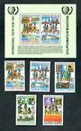 SOLOMON ISLANDS 1985 75th Anniversary of the Girl Guide Movement. Set of 5 and miniature sheet. - 50412 - UHM