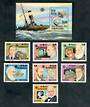 GUINEA-BISSAU 1983 World Communications Year. Set of 7 and miniature sheet. - 50415 - UHM