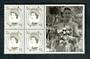 GIBRALTAR 1999 40p Wilding Definitive. Block of 4 with label of Elizabeth 2nd. - 50445 - UHM