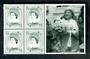 GIBRALTAR 1999 Wilding Definitive 42p Block of 4 with label of Queen Elizabeth the Queen Mother. - 50448 - UHM