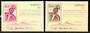 RWANDA 1967 Europa International Stamp Exhibition. Two miniature sheets. - 50463 - UHM