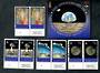 ASCENSION 1999 30th Anniversary of the First Manned landing on the Moon. Set of 4 and miniature sheet. - 50479 - VFU