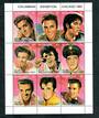 ST VINCENT 1992 15th Anniversary of the Death of Elvis Presley. First series. Sheetlet of 9. - 50536 - UHM