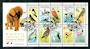 SOUTH AFRICA 1999 Migratory Birds. Sheetlet of 10. - 50567 - VFU