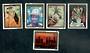 FRENCH POLYNESIA 1974 Paintings by Polynesian Artists. Fourth series. Set of 5. - 50630 - UHM