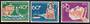 FRENCH POLYNESIA 1968 Bicentenary of the Discovery of Tahiti. Set of 3. Very lightly hinged. The top value is never hinged. - 50