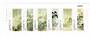 CHINA 2009 Paintings by Shi Tao. Strip of 6. - 50671 - UHM