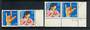 USA 1993 Deaf Communications. Joined pair. - 50678 - FU